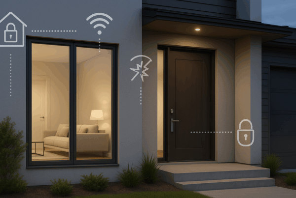 Smart Homes image with windows and doors